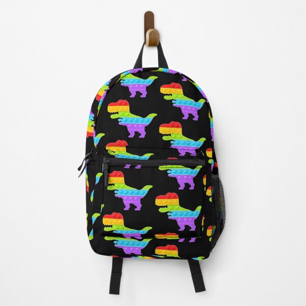 Item preview, Pop It Fidget Art Rainbow Dinosaur Design designed and sold by boopsblunt.
