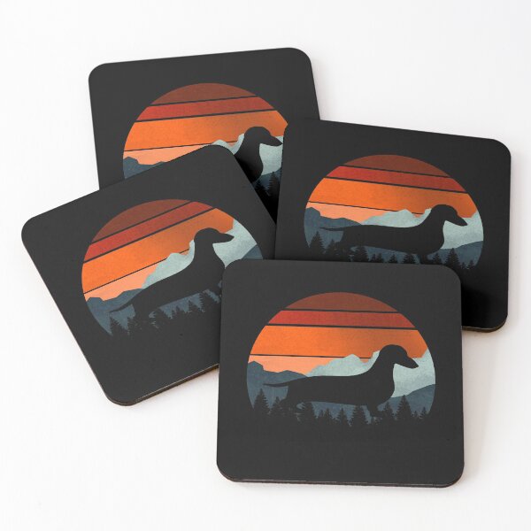 Item preview, Cool Vintage Mountains Wilderness Dachshund Wiener Dog Gift  designed and sold by Guarddogdrive.