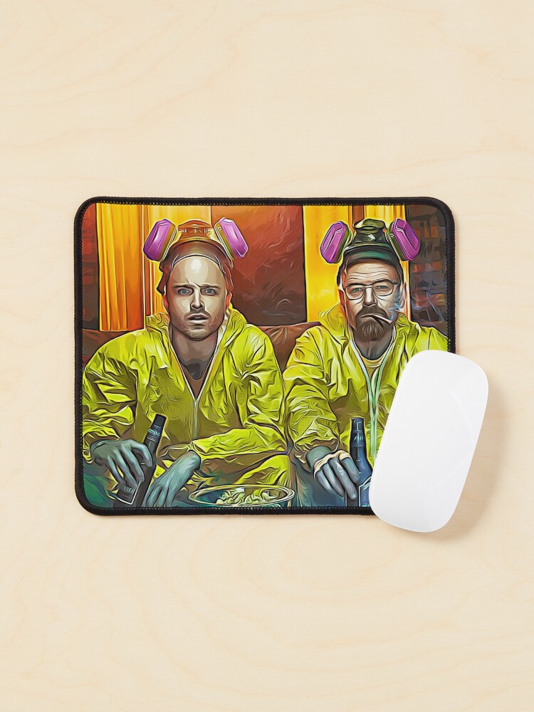 Rick And Morty Breaking Bad Mouse Pad