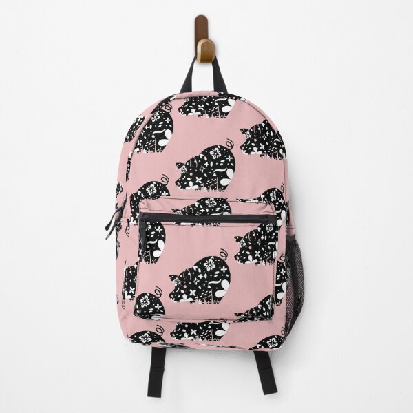Item preview, Mini Pig Love - Black and White Piggy designed and sold by jrobdesignz.
