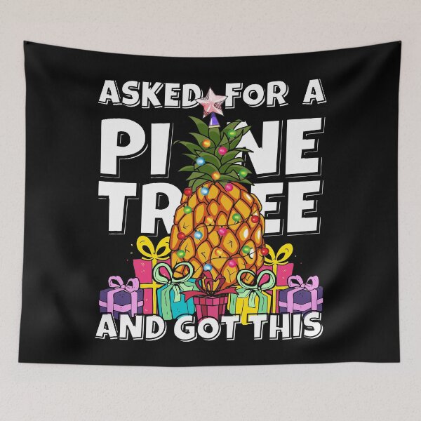Item preview, Pineapple Christmas Tree/ Funny Christmas Pineapple Design/ Christmas In July designed and sold by Designs By YL.