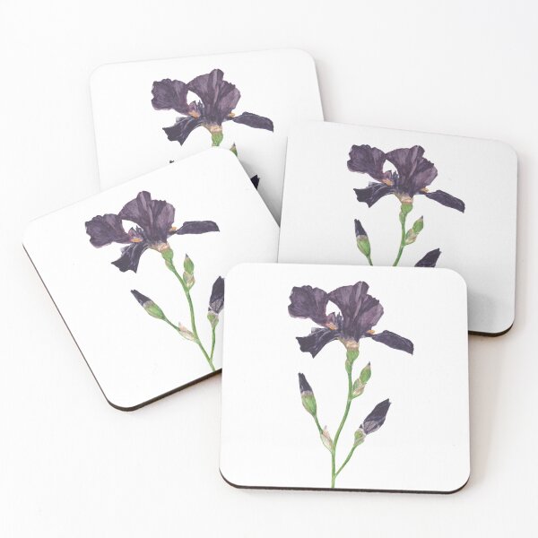 Item preview, Bearded Purple Iris  designed and sold by RoseMaryWP.