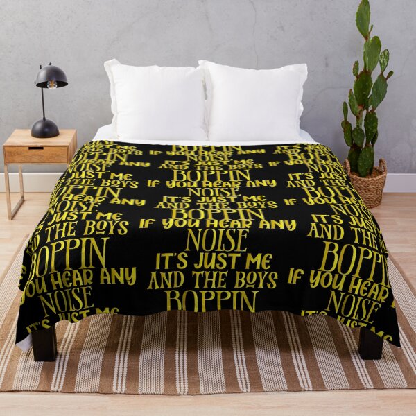 Item preview, If You Hear Any Noise It’s Just Me And The Boys Boppin - Sarcastic Funny Hilarious Present For Mom, Dad , Girlfriend Or Boyfriend designed and sold by Aymanclothings.