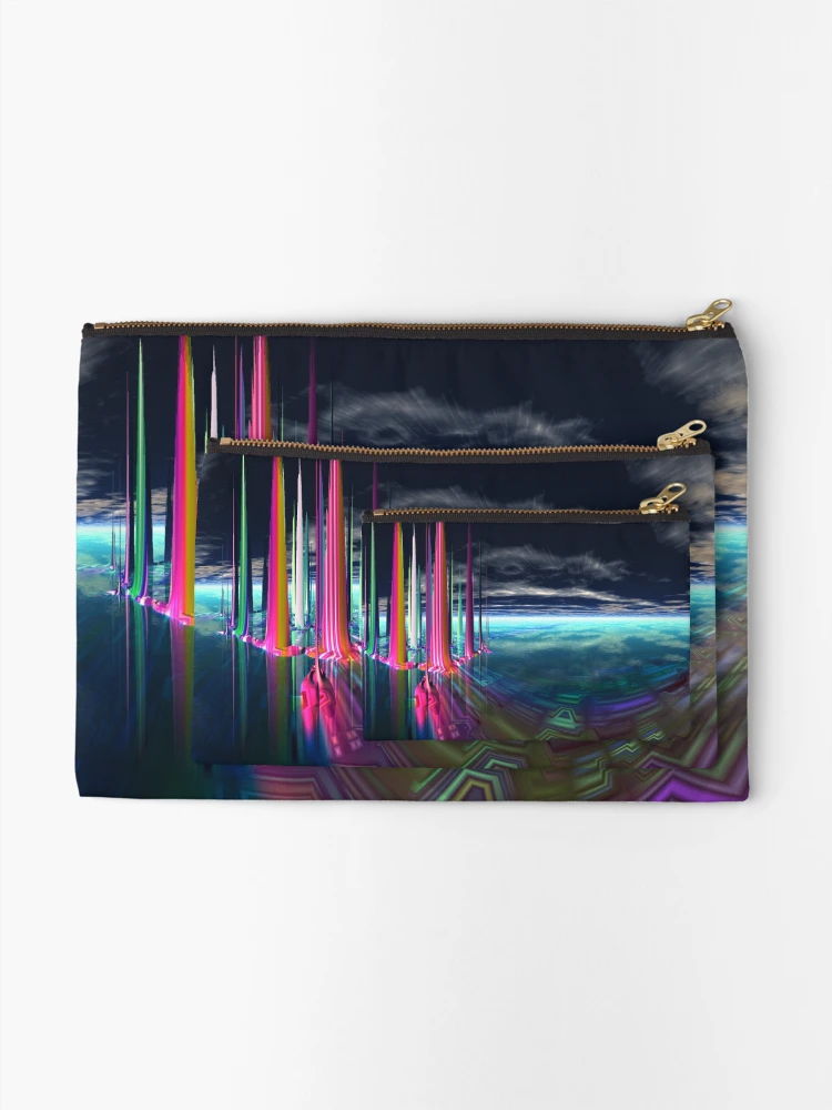 Thumbnail 2 of 4, Zipper Pouch, Atlantis Rising designed and sold by AlienVisitor's Stuff.