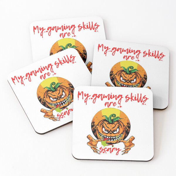Item preview, my gaming skills are scary funny halloween gift for daddy gamers brother gamers son gamers freind gamers designed and sold by Sun Rise.
