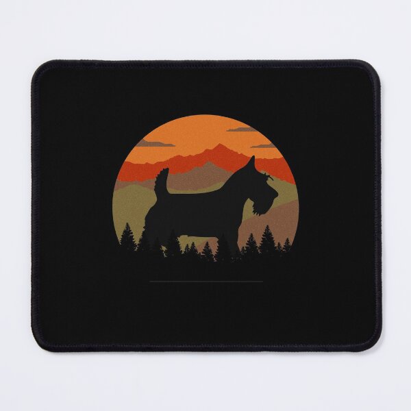 Item preview, Vintage Mountains Country Wilderness Scottish Terrier Dog Gift  designed and sold by Guarddogdrive.