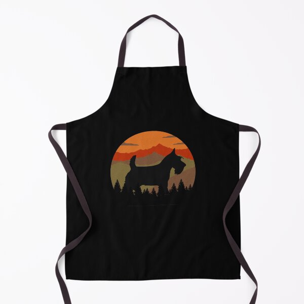 Item preview, Vintage Mountains Country Wilderness Scottish Terrier Dog Gift designed and sold by Guarddogdrive.