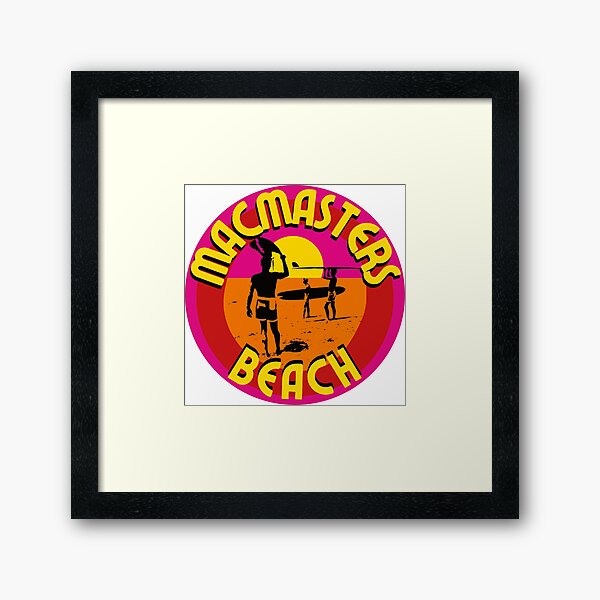 Item preview, Macmasters Beach  designed and sold by GaietyPress.