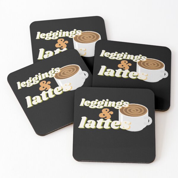Item preview, Leggings & Lattes designed and sold by The Long's Way Home.