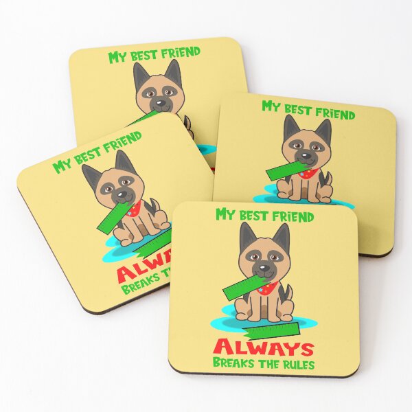 Item preview, My best friend always breaks the rules designed and sold by Marcia Motivos.
