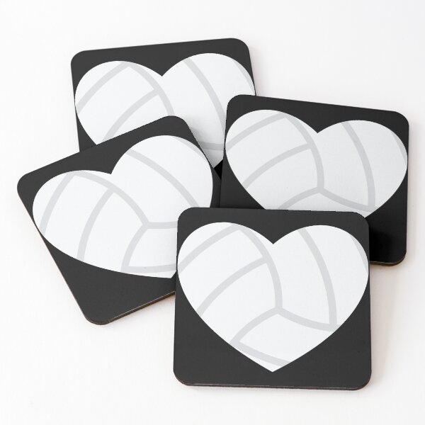 Item preview, love volleyball heart sports athletic designed and sold by Gossip Rag.