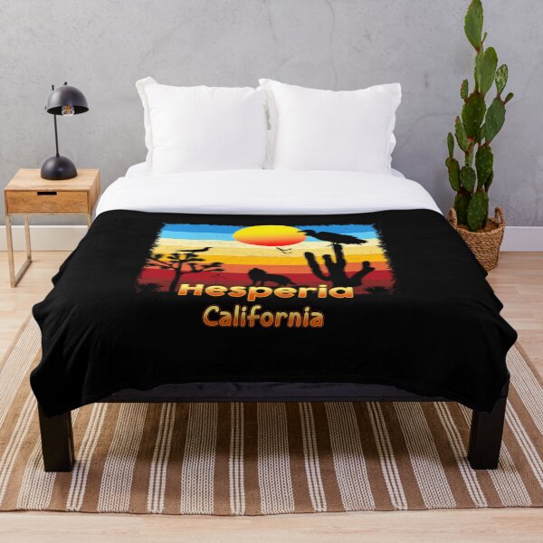 Item preview, Hesperia California CA Sunset Coyote  Vulture Cactus Desert Californian designed and sold by Cuatrocaminos.