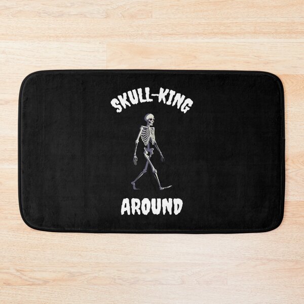 Item preview, Skull-king Around (dark) designed and sold by Quirkdom.