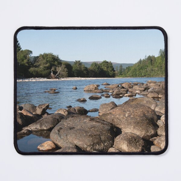 Item preview, Shore of River Dee near Ballater in Scotland designed and sold by krisgreenwood.