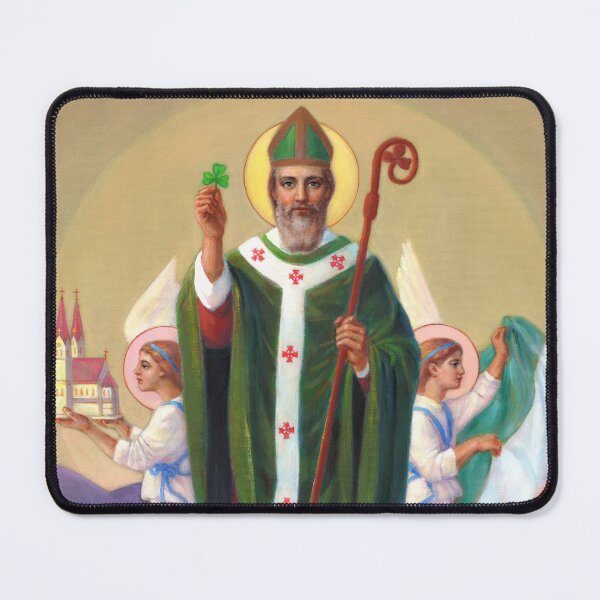 Item preview, Saint Patrick And The Lucky Clover designed and sold by Svitozar Nenyuk.