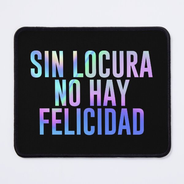 Item preview, Sin locura no hay felicidad (arcoiris) designed and sold by didijuca.