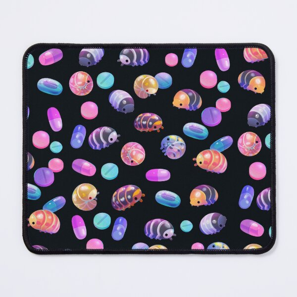 Pill bugs - dark Mouse Pad