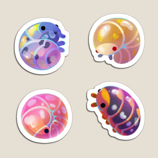 Item preview, Pill bugs - dark designed and sold by pikaole.