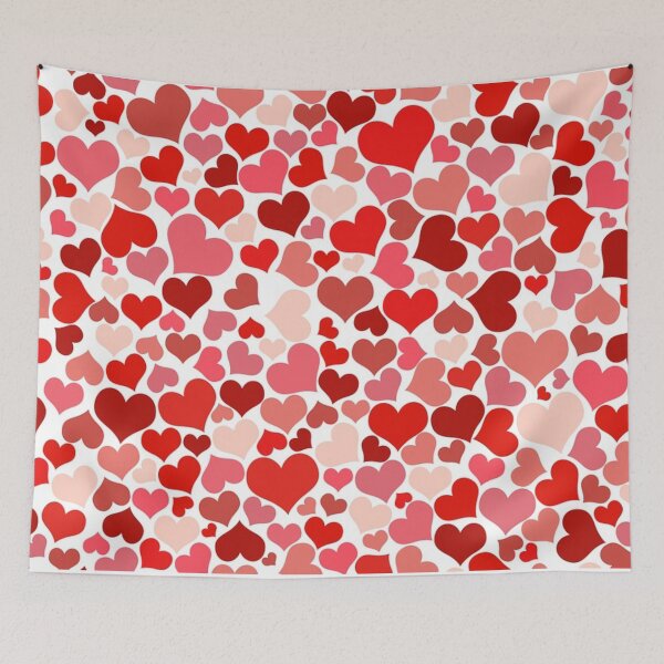 Item preview, Lovely red heart pattern designed and sold by NoahDea.