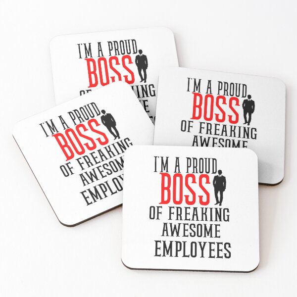 Item preview, I'm A Proud Boss Of Freaking Awesome Employees  designed and sold by gooldenfish.