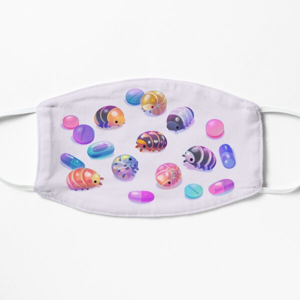 Pill bugs Flat Mask