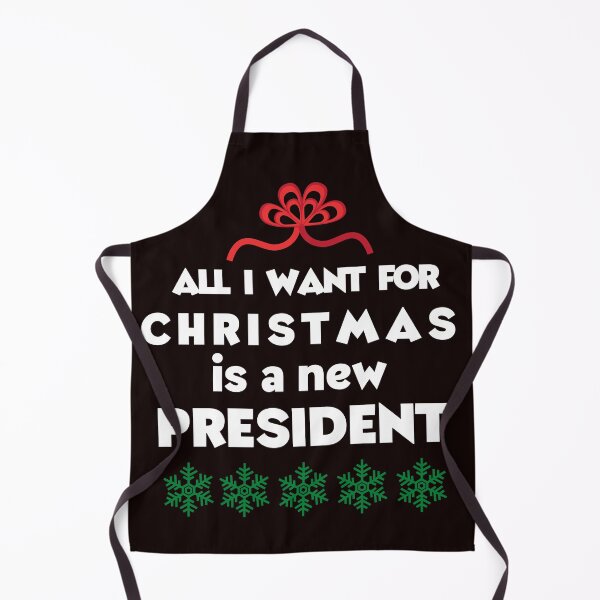 Item preview, All I Want For Christmas Is A New President Funny Holiday Shirt designed and sold by devonnen.