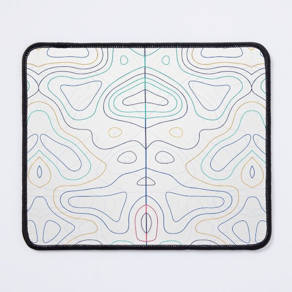 Item preview, abstract colorful topographic map patterns designed and sold by Usoubmaster.