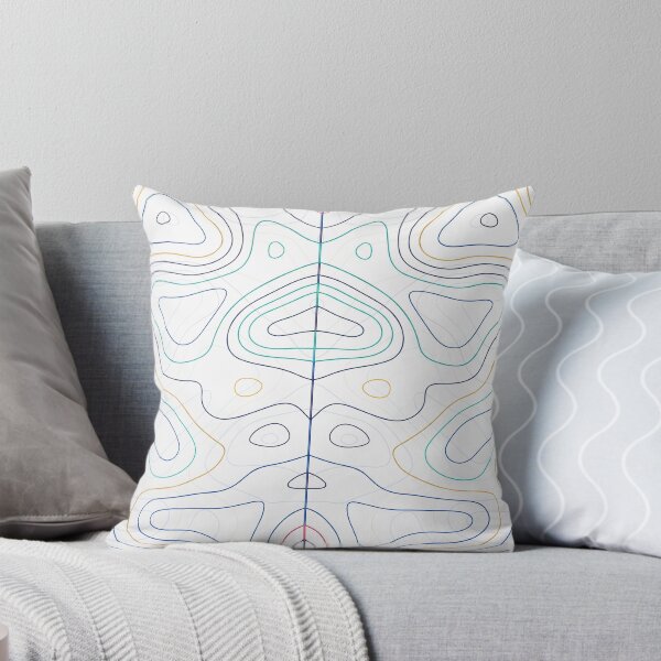 Item preview, abstract colorful topographic map patterns designed and sold by Usoubmaster.