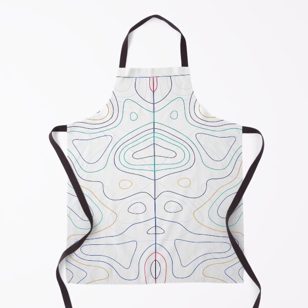Item preview, abstract colorful topographic map patterns designed and sold by Usoubmaster.