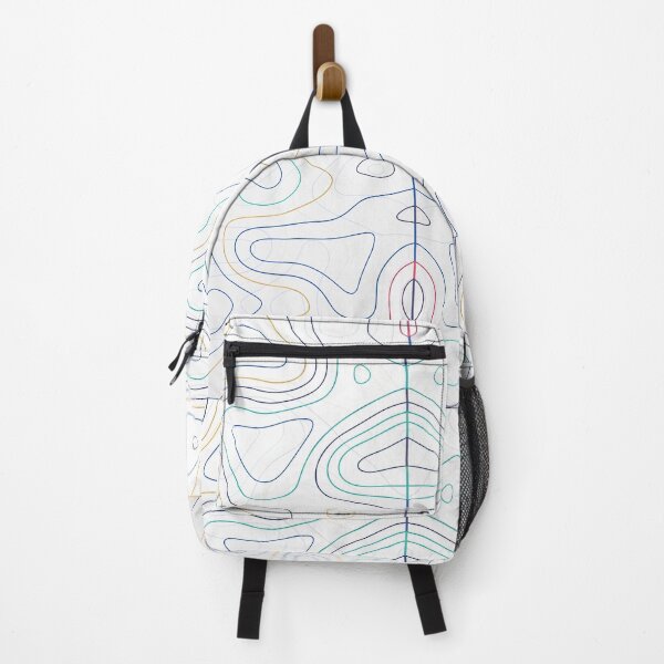 Item preview, abstract colorful topographic map patterns designed and sold by Usoubmaster.