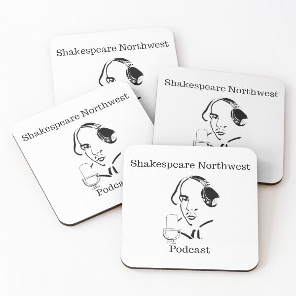 Item preview, SNW Podcast (White) designed and sold by Shakespeare Northwest.