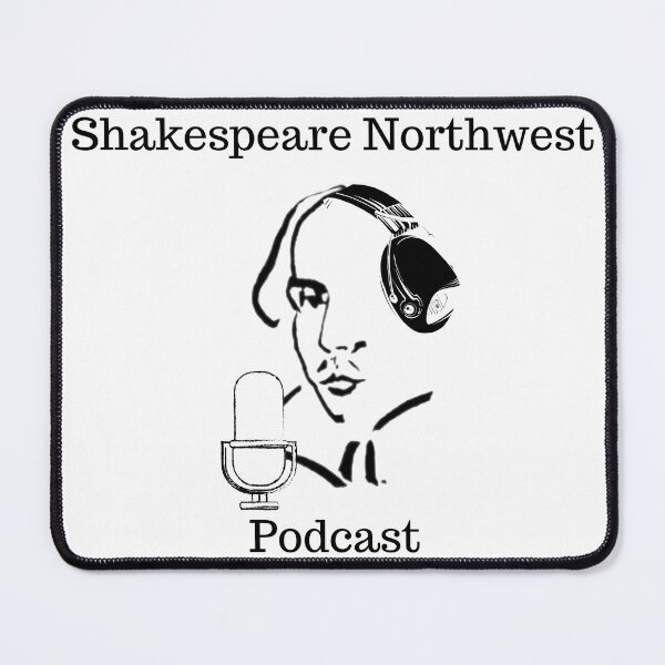 Item preview, SNW Podcast (White) designed and sold by Shakespeare Northwest.