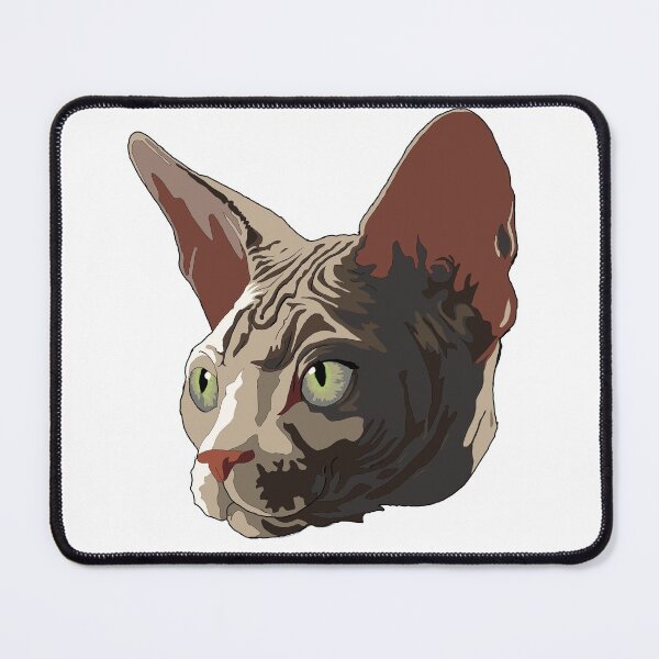 Item preview, Hairless Cat designed and sold by LeahcarsArt.