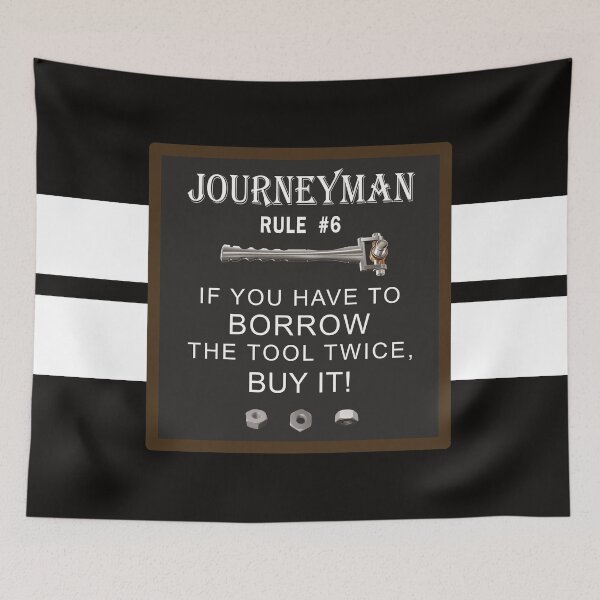 Item preview, Auto Mechanic Journeyman Rule #6 designed and sold by NoBonesLife.