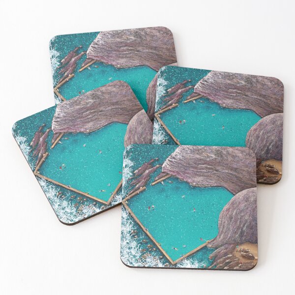 Item preview, Aslings Beach Rockpool - Eden designed and sold by Nicole Grimm-Hewitt.