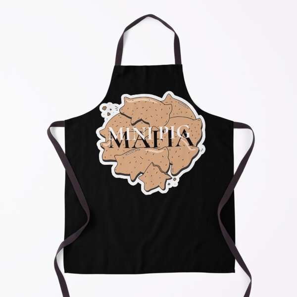 Item preview, Mini Pig Mafia - Pig Shaped Animal Crackers Aka One Tough Cookie designed and sold by jrobdesignz.