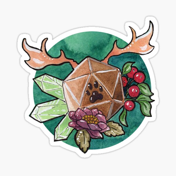 Natural 20 Sticker
