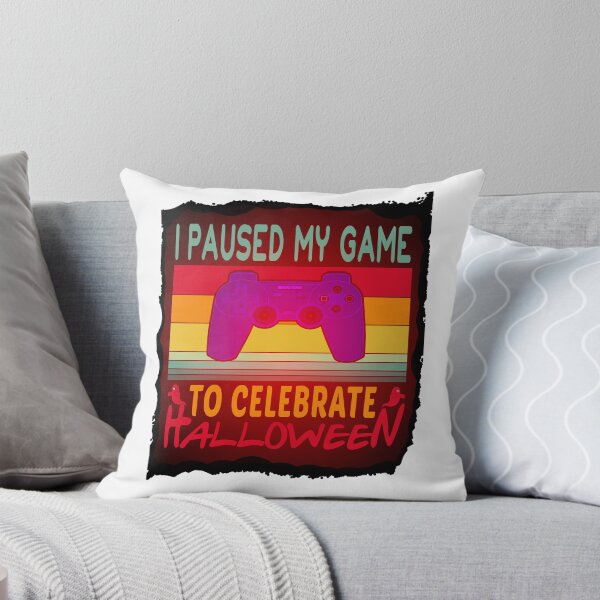 Item preview, I Paused My Game To Celebrate Halloween Vintage designed and sold by fouadwin.