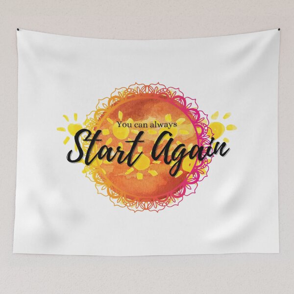 Item preview, You Can Always Start Again designed and sold by ShadowcatKirara.