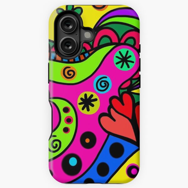 Vista previa del artículo con la obra «Diseño colorido de ensueño trippy», diseñado y vendido por NoahDea.