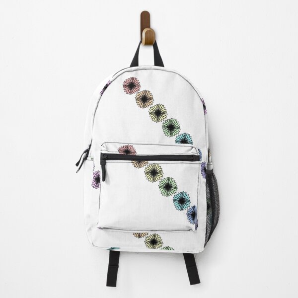 Item preview, Pastel Rainbow Flowers designed and sold by ExMoLiving.