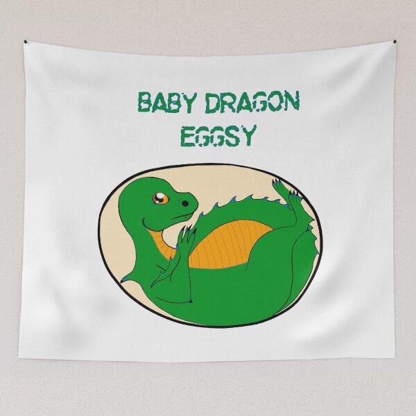 Item preview, baby dragon eggsy designed and sold by obsedian-dream.