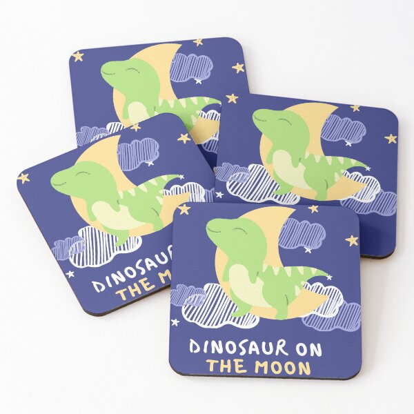 Item preview, Toon graphic design Dinosaur on the moon essential T-shirt  designed and sold by JamesScottArt.