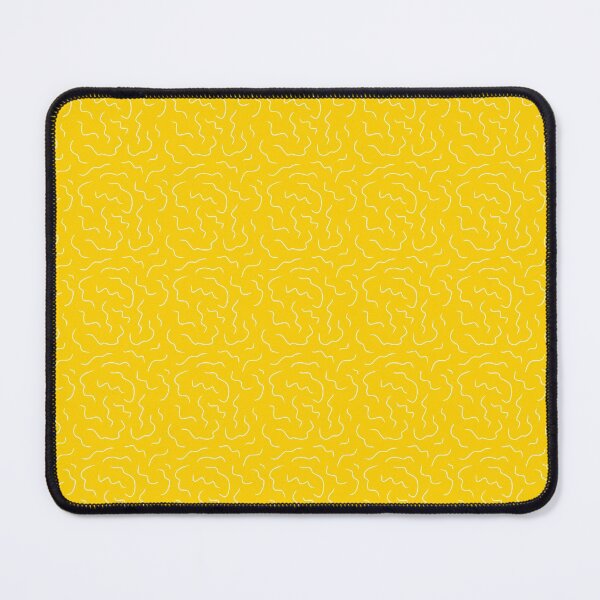 Item preview, Abstract Brain Folds - Yellow designed and sold by Hodgepodge Bricolage.