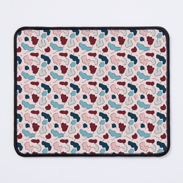 Item preview, Abstract Brain Folds - Color on Pink designed and sold by Hodgepodge Bricolage.