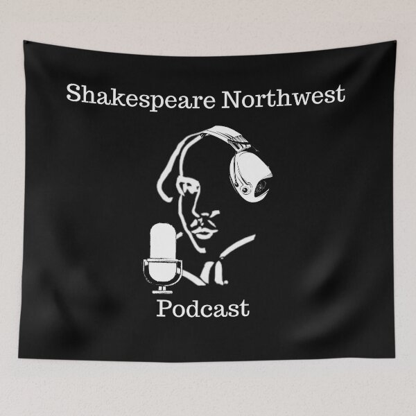Item preview, SNW Podcast (Black) designed and sold by Shakespeare Northwest.