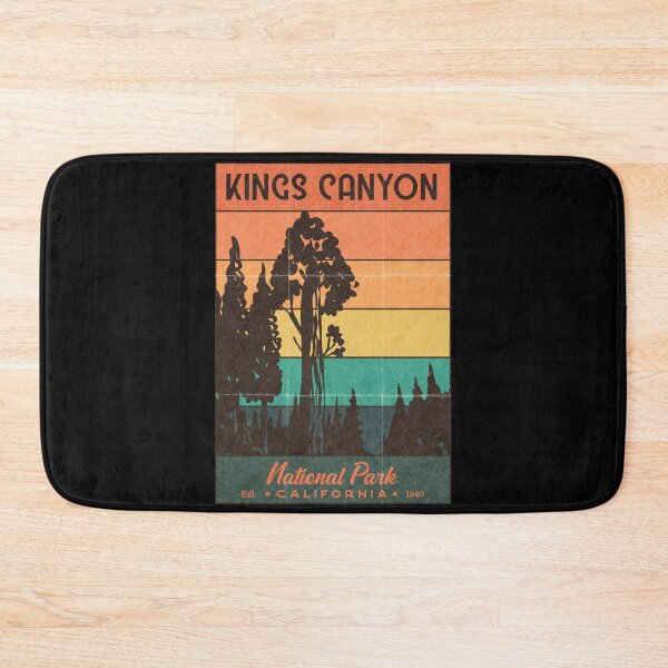 Item preview, Kings Canyon National Park Retro Sunset designed and sold by JordanHolmes.