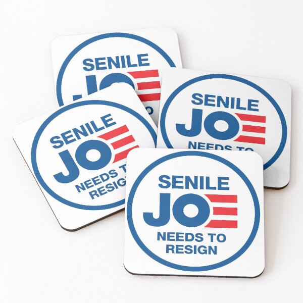 Item preview, Senile Joe Biden Must Resign designed and sold by redbruhl.