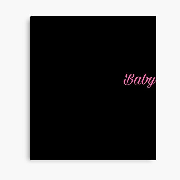 Nobody Puts Baby In A Corner Sticker Canvas Print