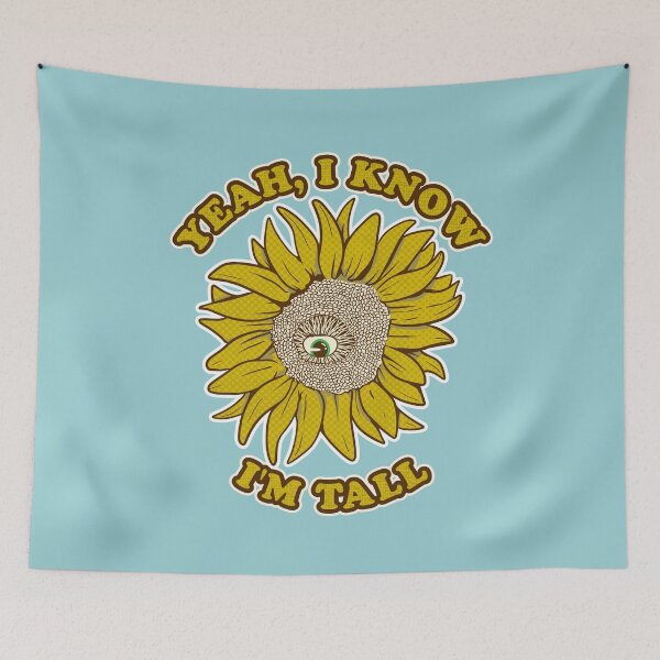 Item preview, Sun Flower Funny tall person designed and sold by piedaydesigns.